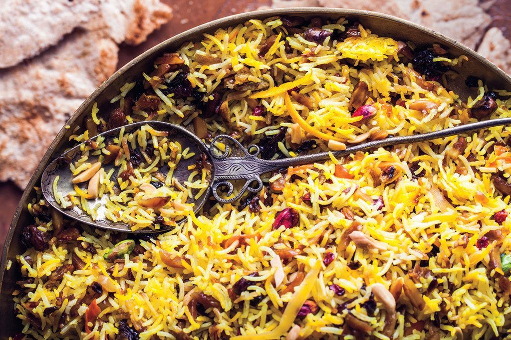 TURKISH PILAF WITH SAFFRON & GOJI BERRIES